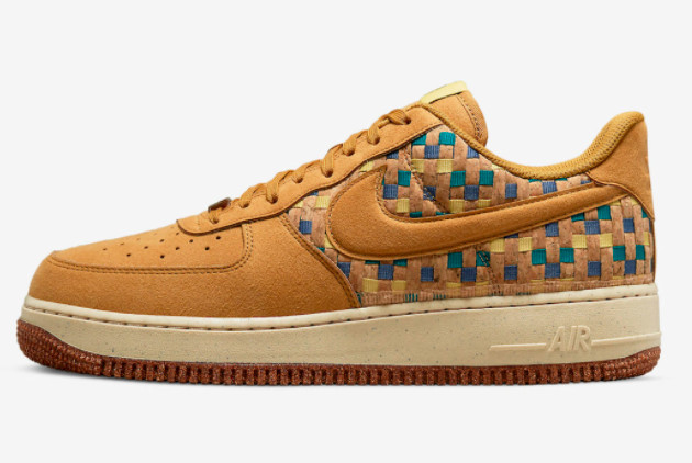 Nike Air Force 1 N7 Woven Cork DM4956-700 | Stylish and Sustainable Footwear