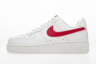 Nike Air Force 1 07 Low 'Milk White Red' 315122-126 - Premium Sneaker